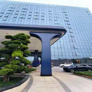 Hotel Entrance Pillar Aluminum Panels