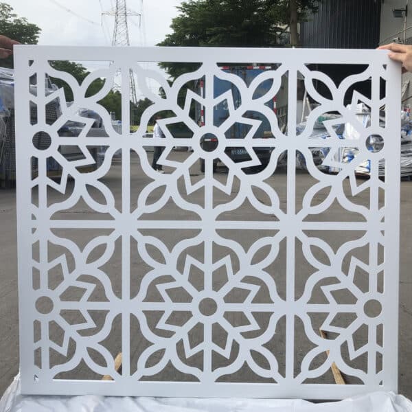 Sleek Perforated Aluminum Panel