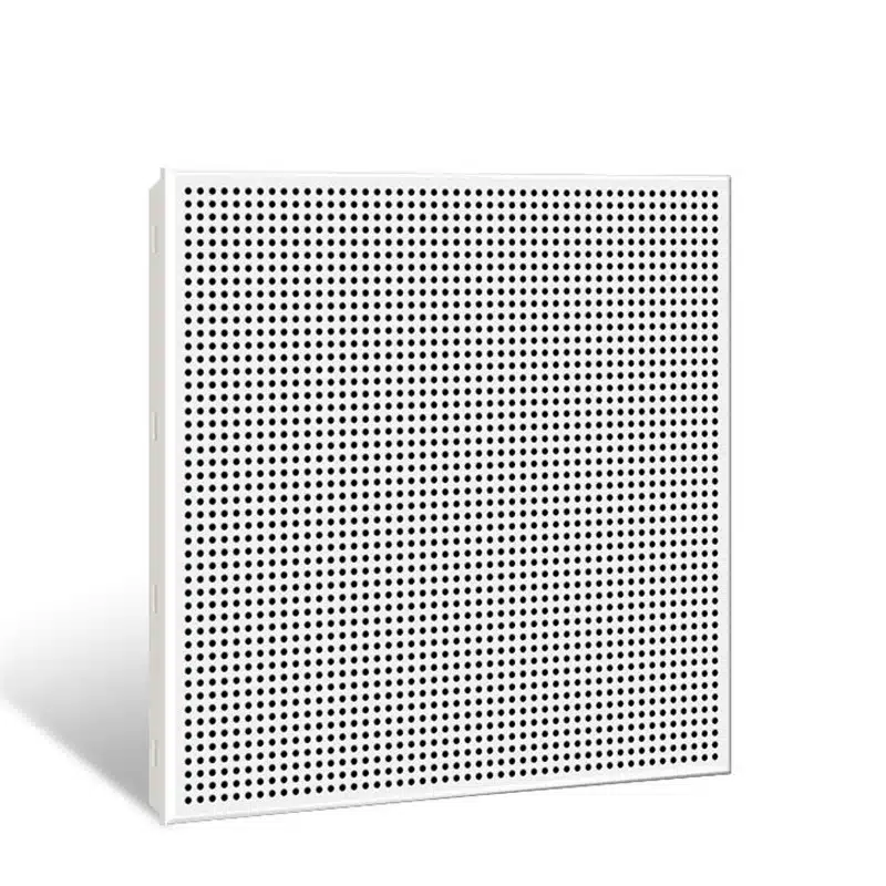 Panel Clip-in ligero de aluminio perforado