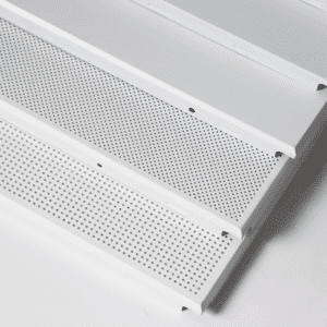 Ventilated Aluminum Ceiling with Perforations
