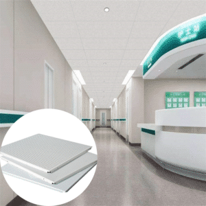 Medical-grade Suspended Metal Clip in Ceiling