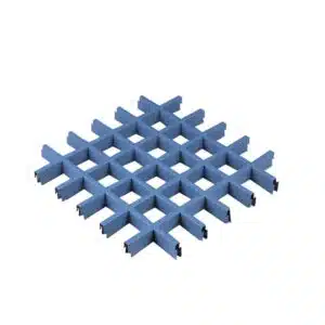 ألواح أسقف من الألومنيوم المزخرفة على شكل حرف T-شبكة ألومنيوم على شكل حرف T