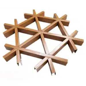 Plafond à grille d'aluminium personnalisable à l'intérieur