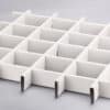 White Aluminum Grille Metal Ceiling Panels