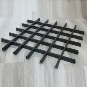 Rejillas económicas de aleación de aluminio negro