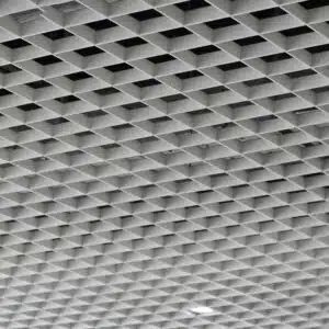 Edificios públicos Rejilla de aluminio Techo metálico
