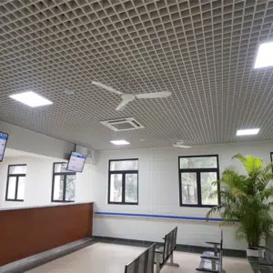 Prueba de licencia Sala de espera Rejillas de aluminio