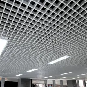 Aviation Hub Anodized Aluminum Grille Ceiling