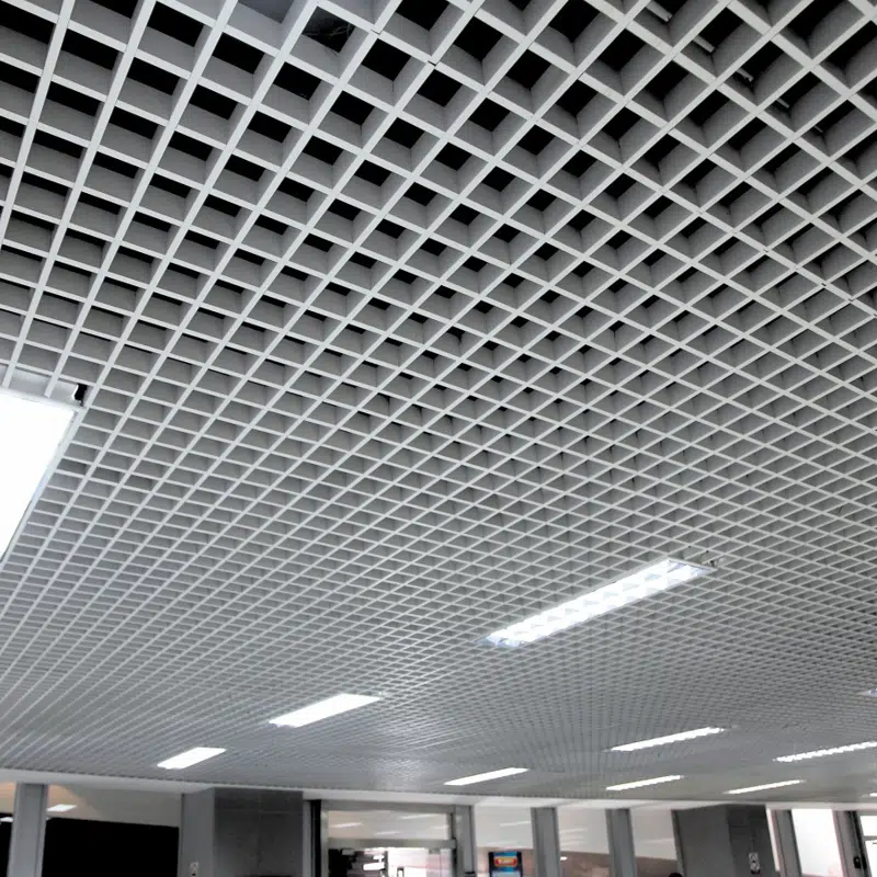 Aviation Hub Anodized Aluminum Grille Ceiling