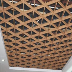 Corridor architectural Plafond à grille d'aluminium