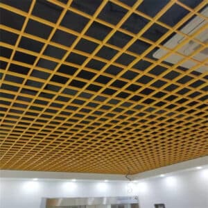 Office Recycled Aluminum Grid Ceiling Panels