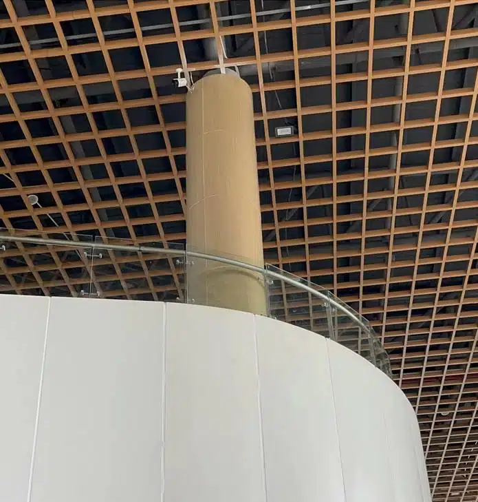 Mall Teto com grelha de alumínio de alta resistência