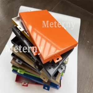 Colorful Aluminium Exterior Curtain Wall Panels