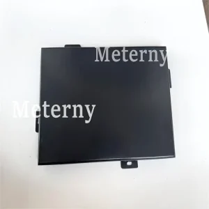 Black Weatherproof Solid Aluminum Facade