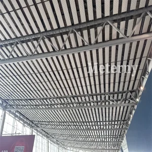 Pannelli per soffitti in alluminio perforato per edifici pubblici
