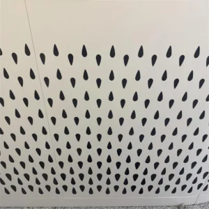 Perforated Water Drop Design Aluminum Panel