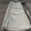Radiating Hole Pattern Curved Aluminum Panel