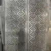Waves Perforated Pattern Carved Aluminum Sheet