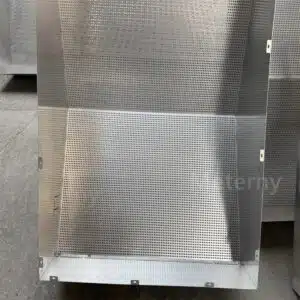 Пользовательские волнообразные перфорированные алюминиевые панели для фасадов зданий