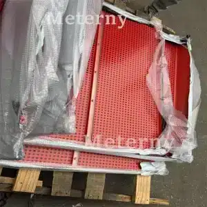 Red Perforated Aluminum Punching Plate