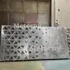 Geometric Laser cut Perforated Aluminum Plate