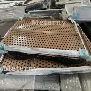 Ventilated Round-hole Aluminum Perforated Panel