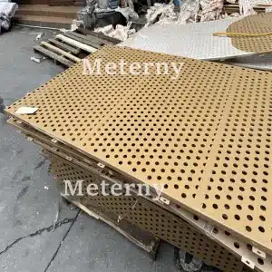 Round Hole Aluminum Perforated Facade Panel