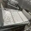 White Circular Hole Aluminum Perforated Plate