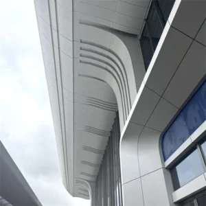 Terminal Building High-weathering Aluminum Curved Wall