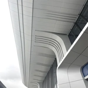 Airport Sustainable Aluminum Curved Panel