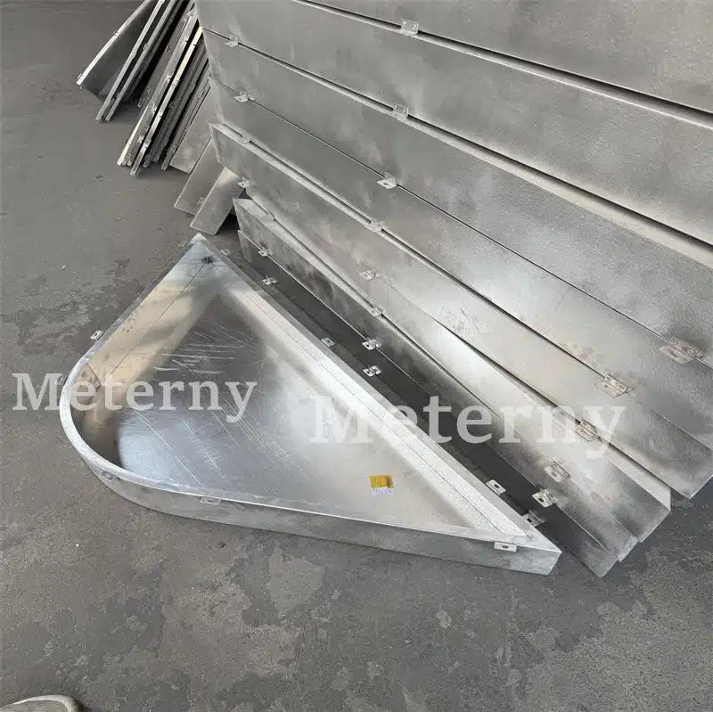 Techo de aleación de aluminio ovalado combinado sin pintar