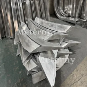 Fabricated Double-curved Aluminum Wall Panel