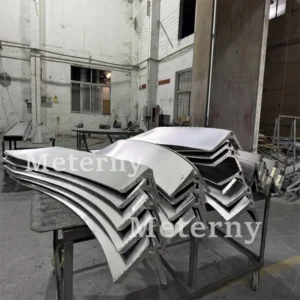 CNC-formed Double-Curved Aluminum Panel
