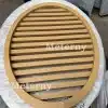 Wood-grain Transfer Oval Aluminum Ceiling