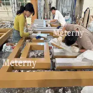 Custom 3D Carved Aluminum Ceiling for Hotels