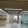Aluminum Baffle Ceiling for Office Interiors
