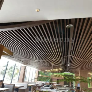 Suspended Baffle Ceiling for Restaurant Indoor