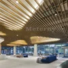 Decorative Baffle Ceiling for Hotel Receptions
