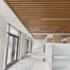 Office Interior Aluminum Baffle Ceiling Panels