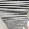 Office Ceiling with Aluminum Baffle Panels