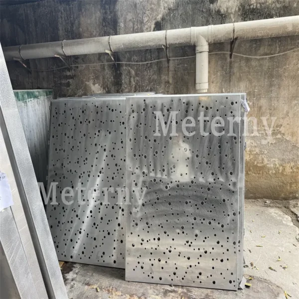 Multi-aperture Aluminum Perforated Panels