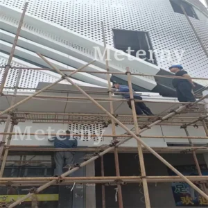 Aluminum Decorative Facade System for Shopping Malls