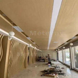 3d Wavy Aluminum Square Profiles for Corridor