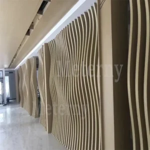 Wavy Pattern Aluminum Profiles for Corridors