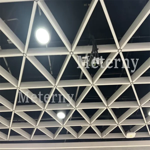 Triangular Grid Aluminum Ceiling Panel