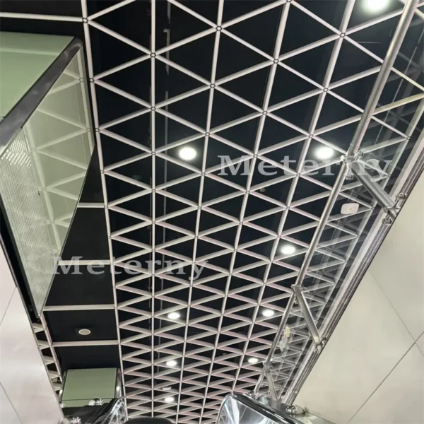 Triangular Aluminum Ceiling Grid System