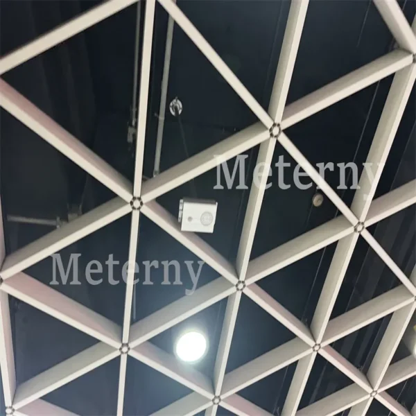 3D Triangle Open Cell Aluminum Ceiling