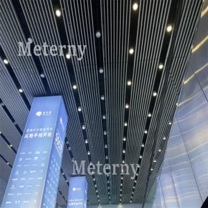 Aluminum Linear Arrangement Ceiling for Hospital