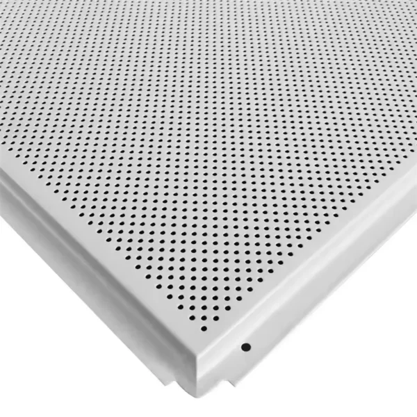 Abgehängte, gelochte Aluminium-Clipdecke
