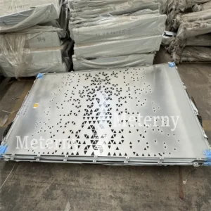 Aluminum Perforated Panel with Triangular Perforation